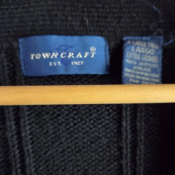 Vintage Towncraft Men's Cardigan Sweater - Picture 7 of 7